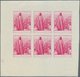 10813 Thematik: Religion / Religion: 1970, Fujeira. Progressive Proof (7 Phases) In Miniature Sheets Of 6 - Autres & Non Classés