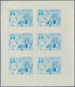 Delcampe - 10819 Thematik: Religion / Religion: 1970, Fujeira. Progressive Proof (7 Phases) In Miniature Sheets Of 6 - Autres & Non Classés