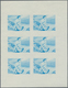 10820 Thematik: Religion / Religion: 1970, Fujeira. Progressive Proof (7 Phases) In Miniature Sheets Of 6 - Autres & Non Classés