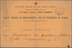 10848 Thematik: Rotes Kreuz / Red Cross: 1914 Russland Vordruckkarte Mit Rs.Text Für Kriegsgefangene, Gebr - Croix-Rouge