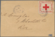 10851 Thematik: Rotes Kreuz / Red Cross: 1914 Trinidad Portofreiheitsmarke Gebr. Auf Inlandsbrief, Links S - Rotes Kreuz