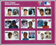 Delcampe - 10909 Thematik: Sport-Baseball / Sport-baseball: 1988, GRENADA: Baseball Players Of American Profi League - Baseball