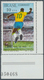 10935 Thematik: Sport-Fußball / Sport-soccer, Football: 1969, 10c. "Pele", Marginal Copy From The Lower Ri - Autres & Non Classés