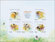11037 Thematik: Tiere-Bienen / Animals-bees: 2005, Russia. IMPERFORATE Souvenir Sheet Of 5 (+ 1 Label) Sho - Bienen