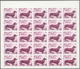 11065 Thematik: Tiere-Hunde / Animals-dogs: 1972. Sharjah. Progressive Proof (6 Phases) In Complete Sheets - Chiens