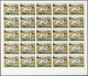 11067 Thematik: Tiere-Hunde / Animals-dogs: 1972. Sharjah. Progressive Proof (8 Phases) In Complete Sheets - Chiens