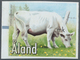 11094 Thematik: Tiere-Nutztiere / Animals-farm Animals: 2001, Aland Machine Labels, Design "Cow" Without I - Sonstige & Ohne Zuordnung