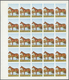 11099 Thematik: Tiere-Pferde / Animals-horses: 1972. Sharjah. Progressive Proof (6 Phases) In Complete She - Chevaux