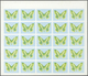 Delcampe - 11120 Thematik: Tiere-Schmetterlinge / Animals-butterflies: 1972. Sharjah. Progressive Proof (7 Phases) In - Papillons