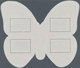 11129 Thematik: Tiere-Schmetterlinge / Animals-butterflies: 2001, SAO TOME E PRINCIPE: Native BUTTERFLIES - Papillons