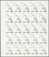 11153 Thematik: Tiere-Vögel / Animals-birds: 1972. Sharjah. Progressive Proof (6 Phases) In Complete Sheet - Autres & Non Classés