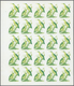 11154 Thematik: Tiere-Vögel / Animals-birds: 1972. Sharjah. Progressive Proof (5 Phases) In Complete Sheet - Autres & Non Classés