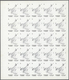 11155 Thematik: Tiere-Vögel / Animals-birds: 1972. Sharjah. Progressive Proof (7 Phases) In Complete Sheet - Sonstige & Ohne Zuordnung