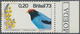 11161 Thematik: Tiere-Vögel / Animals-birds: Brasil 1973, 0,20 C. Bird Missing Shadow In Light Blue, Some - Autres & Non Classés