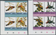 11175 Thematik: Tiere-Vögel / Animals-birds: 1985, Nevis. Complete BIRD Series (8 Values) In 4 Double Pair - Autres & Non Classés