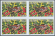 11191 Thematik: Tiere-Vögel / Animals-birds: 1998, Andorra (French). IMPERFORATE Block Of 4 "3.80fr Finch" - Sonstige & Ohne Zuordnung