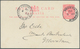 11198 Thematik: Tiere-Wasservögel / Animals-water Birds: 1902, 1 D Rose QV Postal Stationery Card With Sin - Altri & Non Classificati