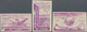 11203 Thematik: UPU / United Postal Union: 1949, SYRIA: 75 Years United Postal Union (UPU) Three Imperfora - U.P.U.