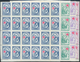 11250 Thematik: Rotes Kreuz / Red Cross: 1940, "Nurse & Child" 24 Complete Set Of Ten Values In Large Bloc - Rotes Kreuz