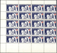 11251 Thematik: Rotes Kreuz / Red Cross: 1942, Set Of Nine Values In Mint Never Hinged Sheets Of 25 With M - Rotes Kreuz