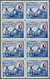 Delcampe - 11254 Thematik: Rotes Kreuz / Red Cross: 1944, Complete Set Of 7 Values In Mint Never Hinged Blocks Of Eig - Croix-Rouge