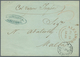 11303 Ägypten - Vorphilatelie: 1849 (July 18): Cover To Malta Prepaid '5' Pence In Red Manuscript, Endorse - Vorphilatelie