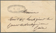 11304 Ägypten - Vorphilatelie: 1852, Entire Letter From Alexandria To The Sardinian Consulat In Cairo (cac - Vorphilatelie