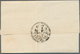 11309 Ägypten - Vorphilatelie: 1859, Entire Letter From The Sardinian Consulat In Cairo (fine Strike Of Ci - Vorphilatelie