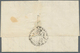 11310 Ägypten - Vorphilatelie: 1860, Entire Letter From The Sardinian Consulat In Cairo (circled Cachet On - Vorphilatelie