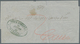 11316 Ägypten - Vorphilatelie: 1863/64, Entire Letter And Folded Cover From Mansura To Cairo Both Rated 2 - Préphilatélie