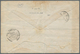 11375 Ägypten: 1892, PS Envelope 2pia. Orange Used From Ariche To Alexandria, Cancelled With "ARICHE/19 XI - 1915-1921 British Protectorate