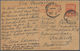 11501 Ägypten - Ganzsachen: 1916, 4 Mill Red Postal Stationery Reply Card, Question-part Sent From PORT-SA - Sonstige & Ohne Zuordnung