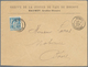 11545 Algerien: 1893, 15 C. Blue Allegory Used On Cover With Date Cancellation "MONDOVI 26 JUIL.93" Send T - Algerien (1962-...)