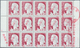 11568 Algerien: 1960. Block Of 15 "Decaris 0.25", Each Stamp Overprinted "ANNULÉ". Mint, NH. - Algerien (1962-...)