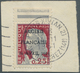 11571 Algerien: 1961. Decaris 25c On Piece Overprinted By "Algérie / Française / 24 Avril 1961", Not Liste - Algerien (1962-...)