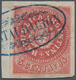 11591 Argentinien: 1862, Coat Of Arms 5 C Red Without Accent, Fresh Colour And Wide Margins All Around On - Autres & Non Classés