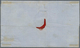 11604 Argentinien: 1864, 5 C. Red, Fresh Colour, Partly Scissor's Separation, Single Franking On Lettershe - Sonstige & Ohne Zuordnung