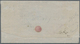 11605B Argentinien: 1866, 5 C. Pink, 4th Printing, Intense Colour With Partial Double Impression, Single Fr - Autres & Non Classés