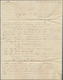 11605G Argentinien: 1871, 5c. Vermillion, Single Franking On (disinfected) Lettersheet With Complete Messag - Autres & Non Classés