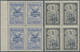 11620 Argentinien: 1930, 20 C To 3,60 P With Blue Imprints "ZEPPELIN VUELO 1930" Complete Set Of Five Valu - Sonstige & Ohne Zuordnung