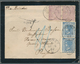 11640 Neusüdwales: 1882/1909, Three UNDERPAID Items Incl. Mourning Cover From Sydney (16.9.82) Via Brindis - Lettres & Documents