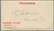 11646 Neusüdwales: 1904/1917, Group With 3 Preprinted Telegram Envelopes: One With Red Printing And Telegr - Lettres & Documents