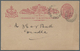 11649 Queensland - Ganzsachen: 1893/1895, 4 Postal Stationery Cards, Used To Germany, Etc. - Lettres & Documents