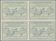 11653 Südaustralien: Design 1906 International Reply Coupon As Block Of Four 3 D South Australia. This Blo - Lettres & Documents