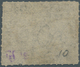 11673 Westaustralien: 1854, 1d Black, Rouletted 14, Lightly Cancelled With Roulettes Complete On All Sides - Lettres & Documents