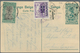 11715 Belgisch-Kongo: 1922 Postal Stationery Picture Card 15c. Uprated Similar 15c. And Used From Boma To - Autres & Non Classés