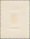 11720 Belgisch-Kongo: 1947, Kabela Figure 1,60 Fr. As Artist Proof On Card, Without Gum, Fine - Autres & Non Classés