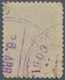 11735 Bolivien: 1917, "Correos 10 Cts. -1917-" On 1c Blue COBIJA PROVISIONAL SURCHARGE In Camine, Ty. I, ( - Bolivien