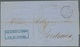 11741 Brasilien - Vorphilatelie: 1862, Folded Letter Cover From Rio De Janeiro, On The Frontside Octagonal - Préphilatélie