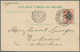 11757 Brasilien: 1898/1900, Trio Of Postcards With Maritime Daters: 100 R Carmine/black On Ppc From Rio De - Autres & Non Classés